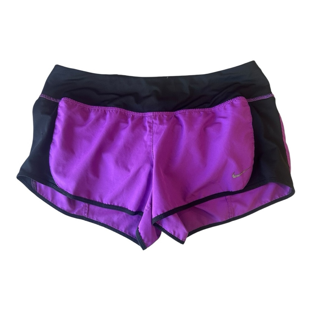 Nike Purple Dri Fit Running Shorts Size Medium‎
